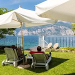 Aussenaufnahmen von Hotel Vega Malcesine am Gardasee