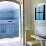 Zimmer mit Seeblick Hotel Vega Malcesine am Gardasee