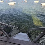 Foto del piccolo pontile sul lago