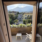 Vista monte dal balcone